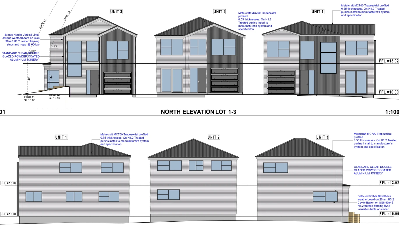 With RC for 3 new houses, 22 Jayne Place, Torbay, Auckland