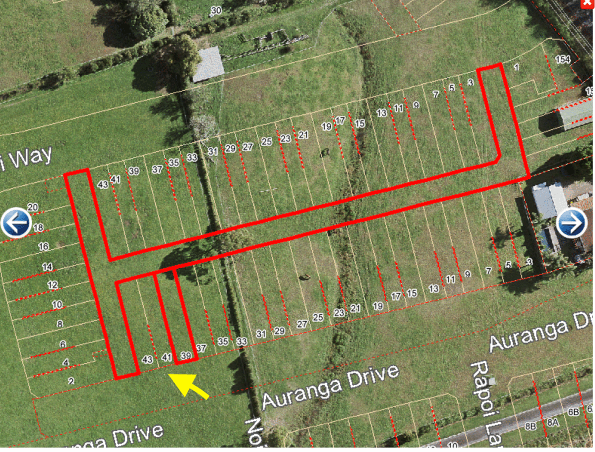All sections with RC, BC and issued Titles, 39, 41, 43 Auranga Drive, Drury, Auckland