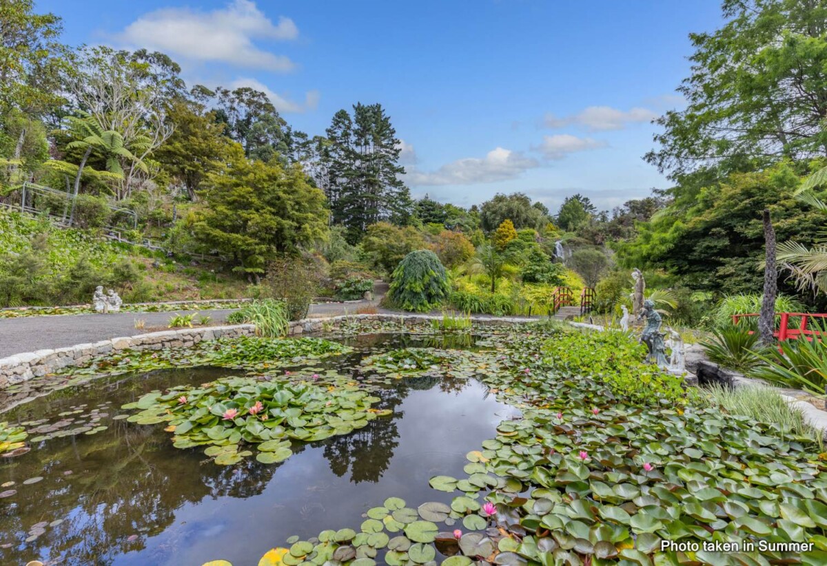 Own the Award-Winning Wrights Water gardens, 128 Mauku Road, Patumahoe, Auckland