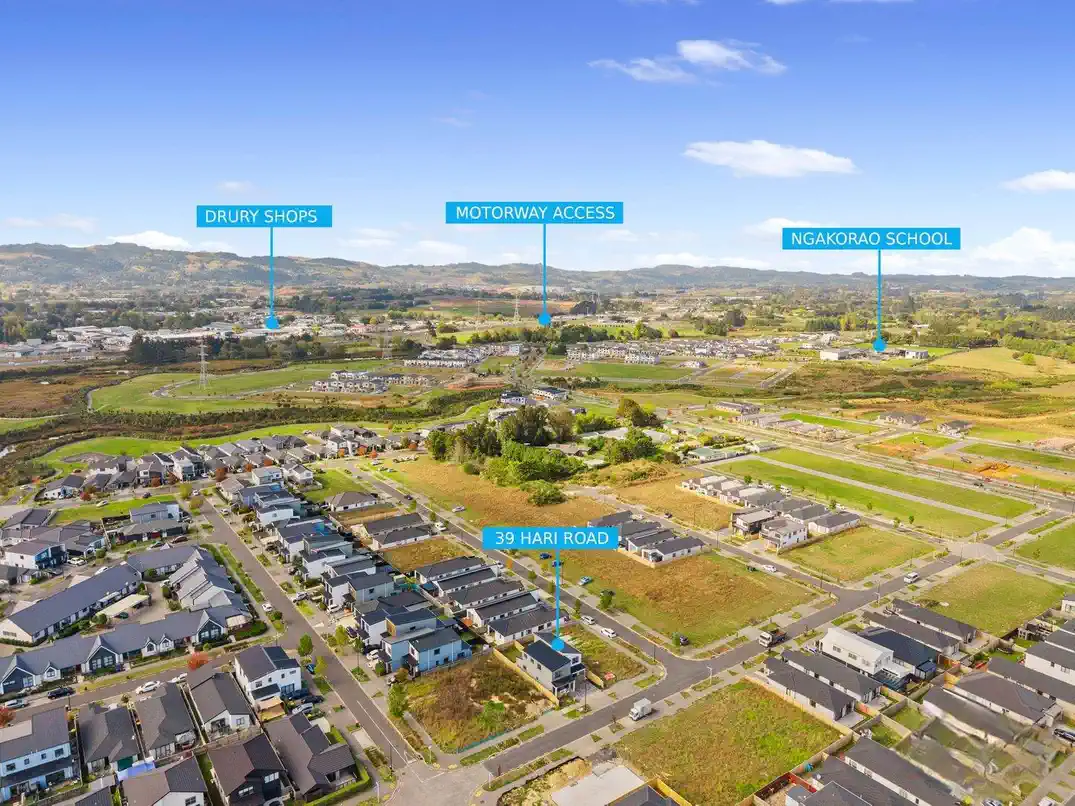 Walk to the new Ngaakoroa Primary School, 39A Hari Road, Karaka, Auckland