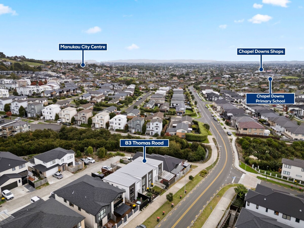 Ormiston school zone, Freehold 3 beds home on 164m2 section, 83 Thomas Road, Flat Bush, Auckland