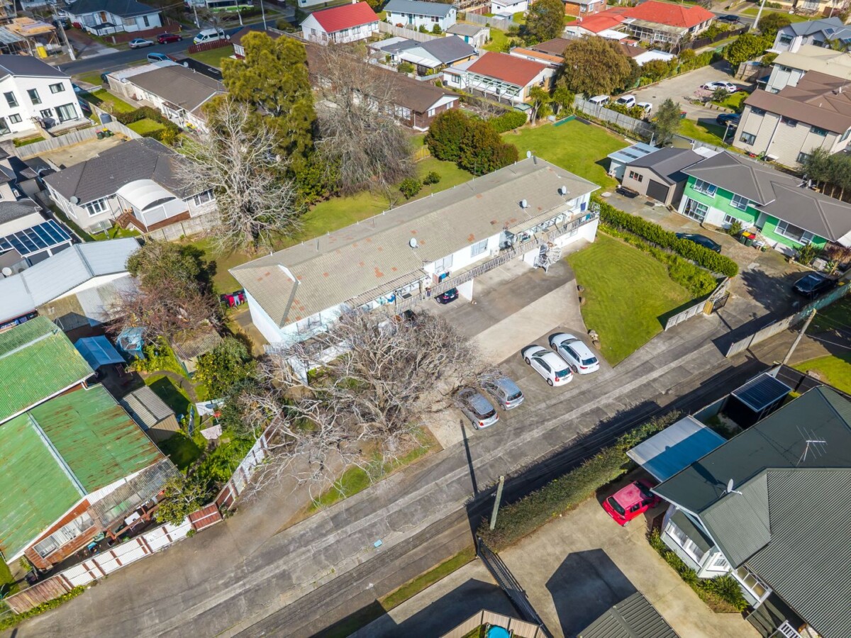 A full block of 6 x 2-bedroom units, 1 to 6/57A Wallace Road, Papatoetoe, Auckland