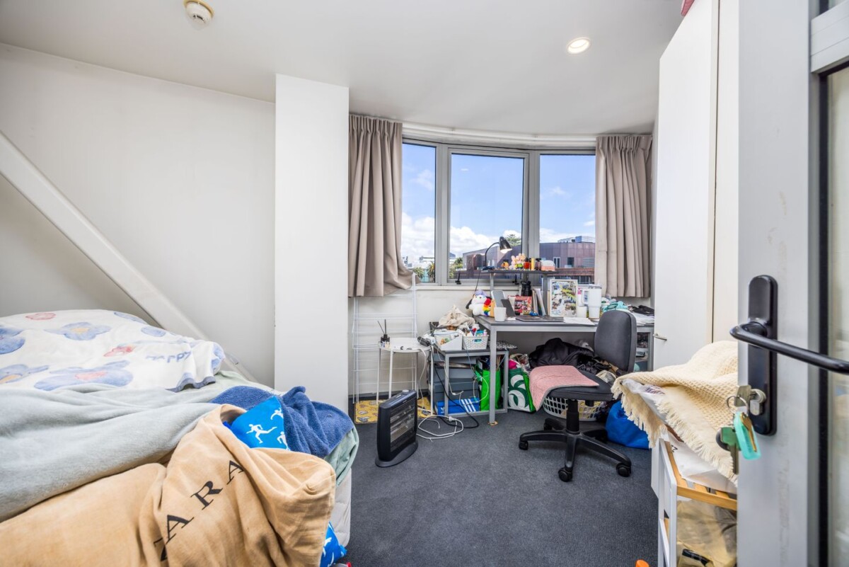 49m2 leasehold 3 beds 1 bath apartment at UniLodge, just a short walk from Auckland University and AUT, 807/138 Anzac Avenue, Auckland Central, Auckland