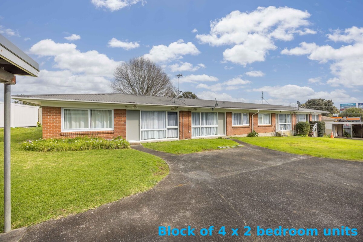 Long Held Family Trust Liquidates Assets, 1 to 4/105 Pilkington Road, Panmure, Auckland