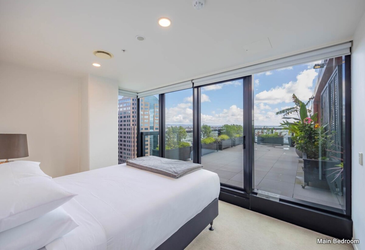 SEAVIEWS-100sqm MASSIVE DECK, 1501/32 Swanson Street, City Centre, Auckland