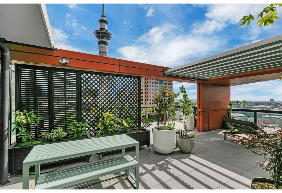 SEAVIEWS-100sqm MASSIVE DECK, 1501/32 Swanson Street, City Centre, Auckland