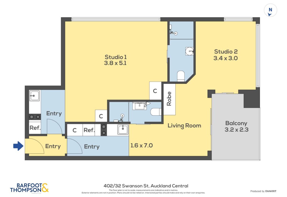 Dual Key Apartment, 402AB/32 Swanson Street, City Centre, Auckland
