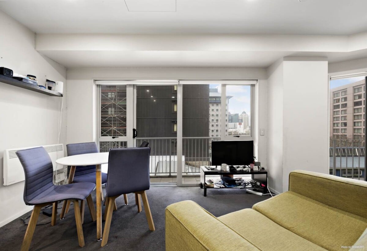 Auckland Girls’ Grammar School zone, 42m2 Freehold 2 beds 1 bath apartment, 0.7 km to Auckland Girls’ Grammar School, 2D/208 Hobson Street, City Centre, Auckland