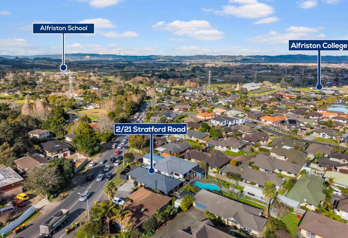 2/21 Stratford Road, Alfriston, Auckland