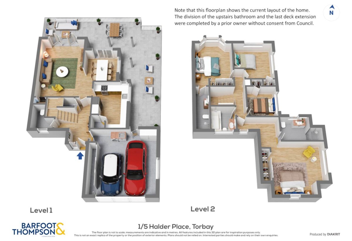 SPACIOUS FAMILY HOME – 4 Beds & 3 Bathrooms & DG, 1/5 Halder Place, Torbay, Auckland