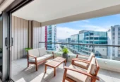 Auckland Girls’ Grammar School zone, 64m2 (approx) 2 bedrooms, plus a 21m² Balcony total is 85m² freehold apartment. currently rented at $680 pw, 406/47 Beach Road, City Centre, Auckland