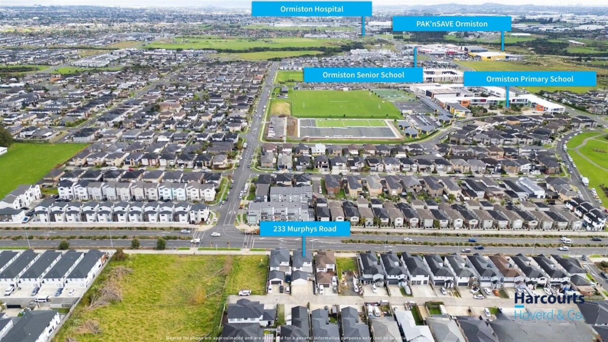 Walk to Ormiston Schools & Town Centre, 233 Murphys Road, Flat Bush, Auckland
