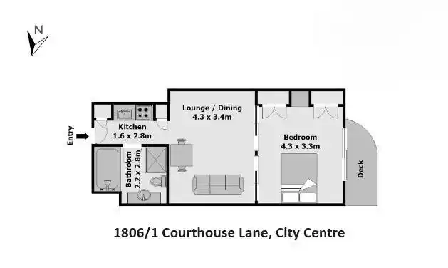 1806/1 Courthouse Lane, City Centre, Auckland