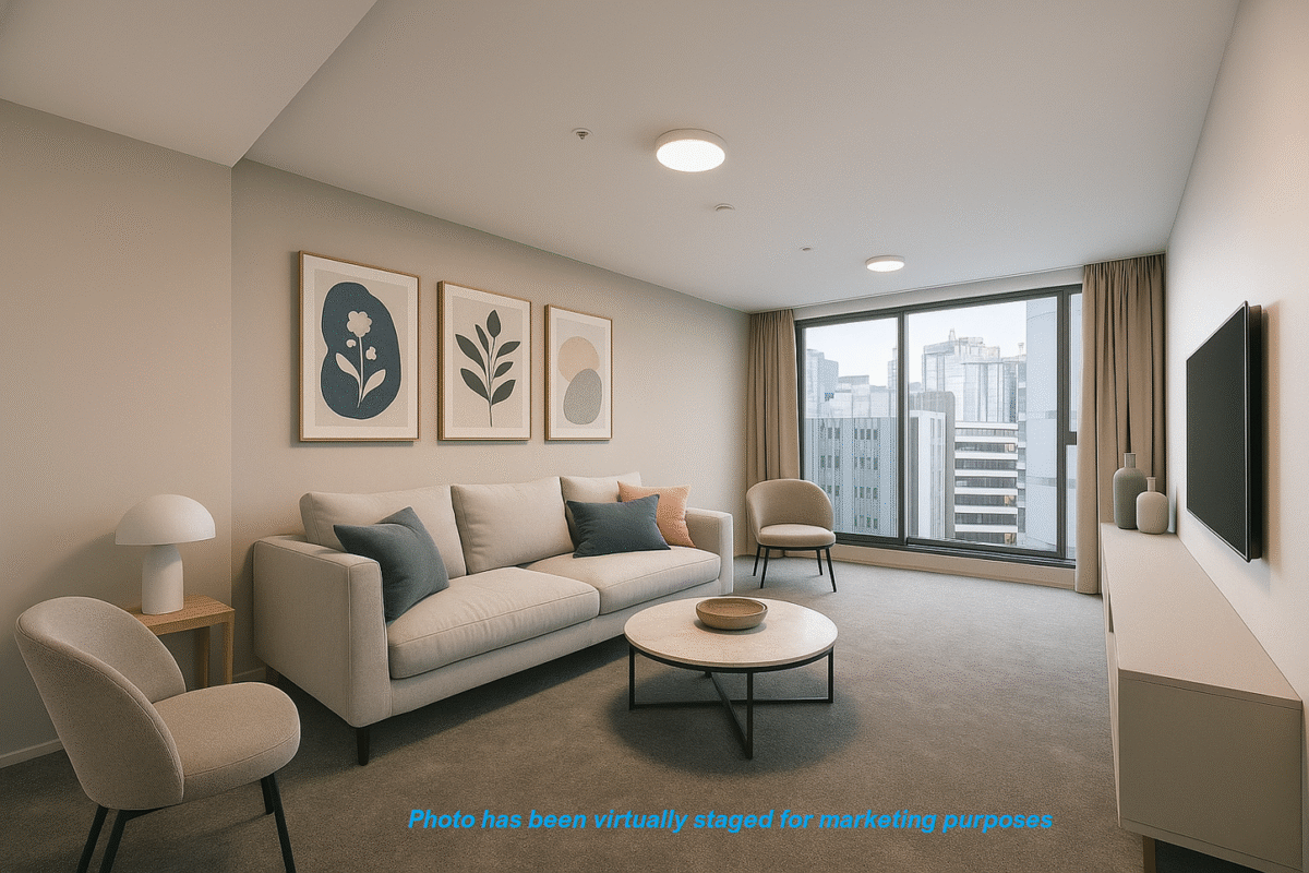 53m2 freehold 1 bed 1 bath apartment, 11P/3 Whitaker Place, Auckland Central, Auckland