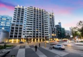 Auckland Girls’ Grammar School zone, 64m2 (approx) 2 bedrooms, plus a 21m² Balcony total is 85m² freehold apartment. currently rented at $680 pw, 406/47 Beach Road, City Centre, Auckland