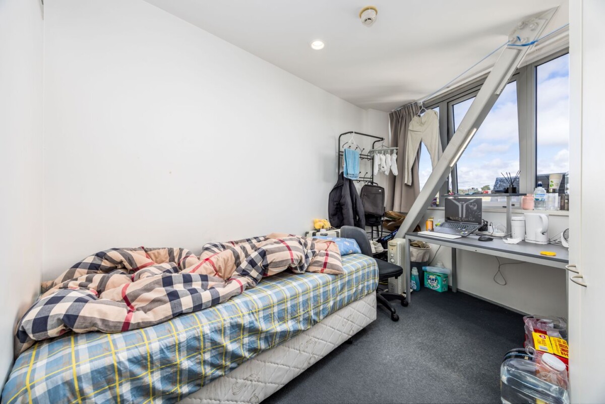 49m2 leasehold 3 beds 1 bath apartment at UniLodge, just a short walk from Auckland University and AUT, 807/138 Anzac Avenue, Auckland Central, Auckland