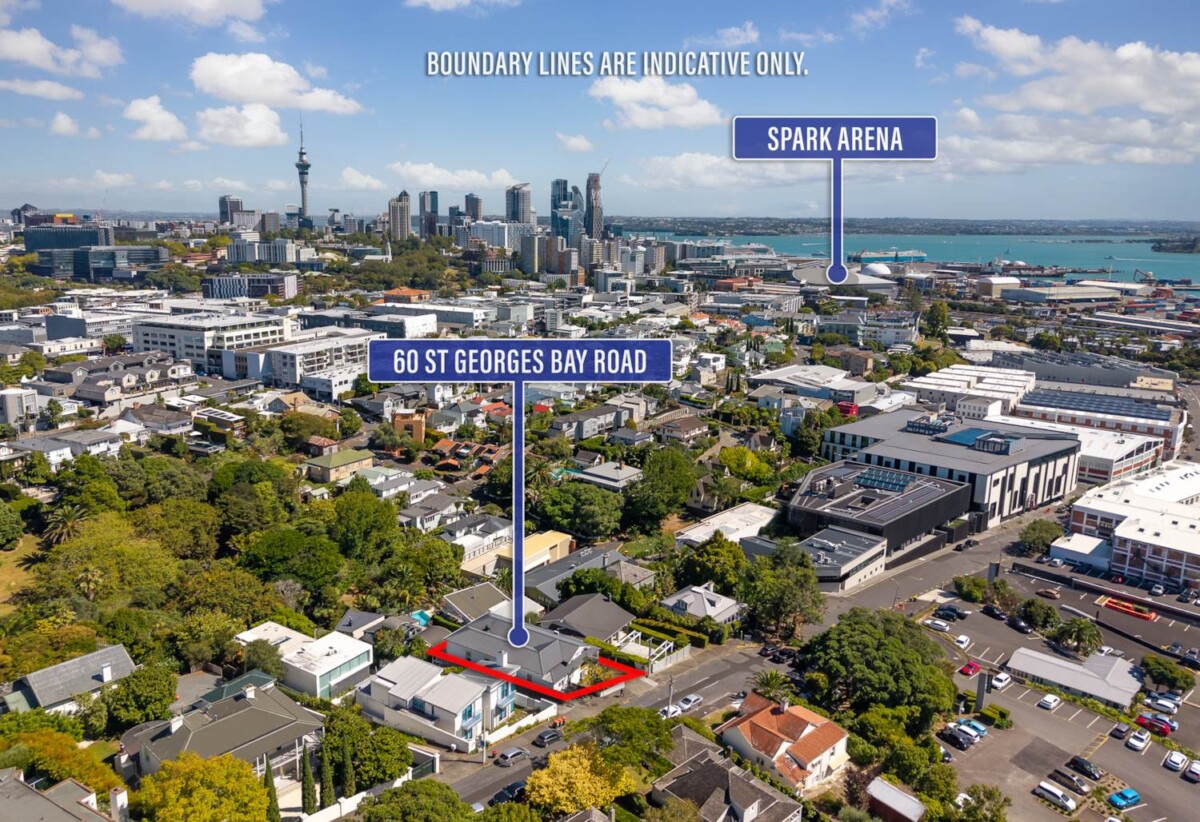 Currently operating as a 9 bedrooms boarding house, 60 St Georges Bay Road, Parnell, Auckland