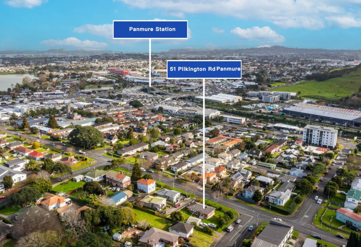 With RC for 4 freestanding houses, 51 Pilkington Road, Panmure, Auckland