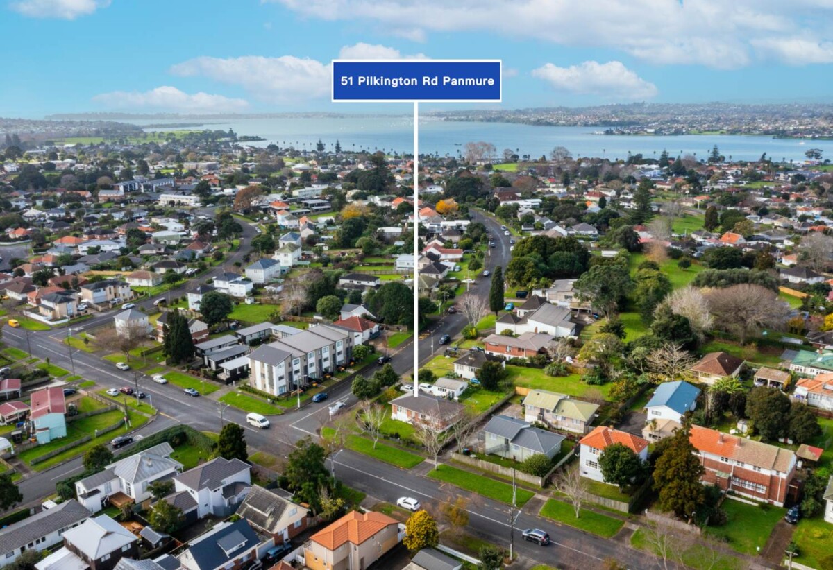 With RC for 4 freestanding houses, 51 Pilkington Road, Panmure, Auckland