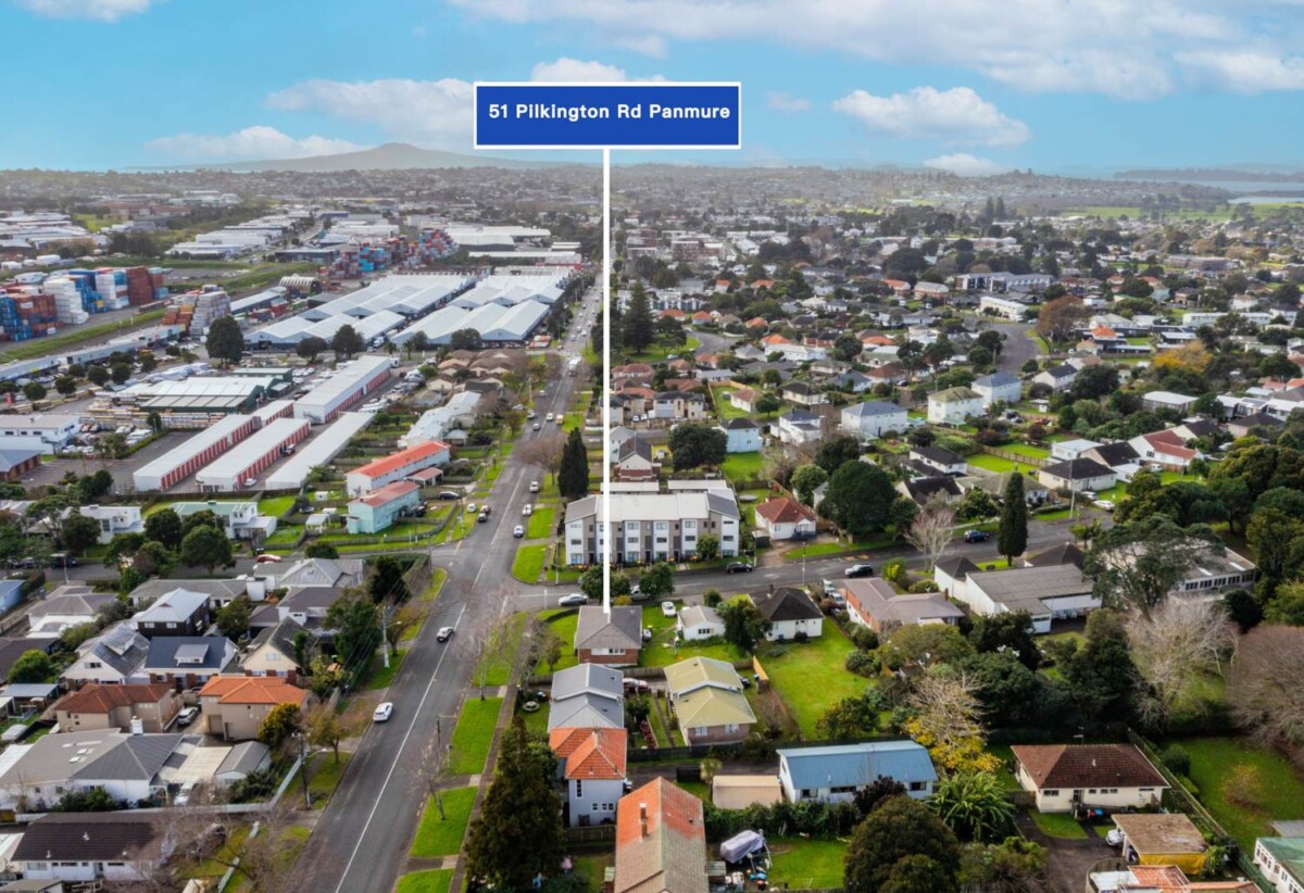 With RC for 4 freestanding houses, 51 Pilkington Road, Panmure, Auckland