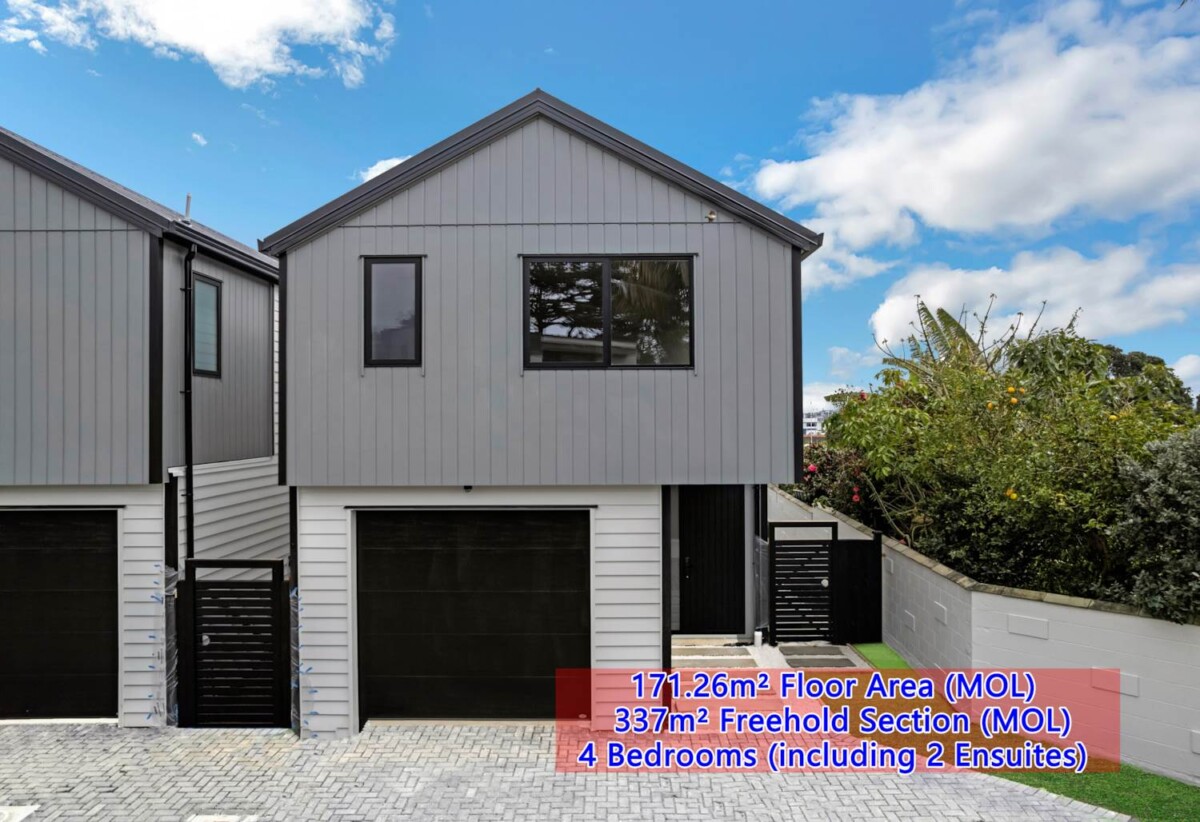 Brand New, Freestanding & Zoned for BBI & Macleans, Lot 1, 11 Ganymede Place, Half Moon Bay, Auckland