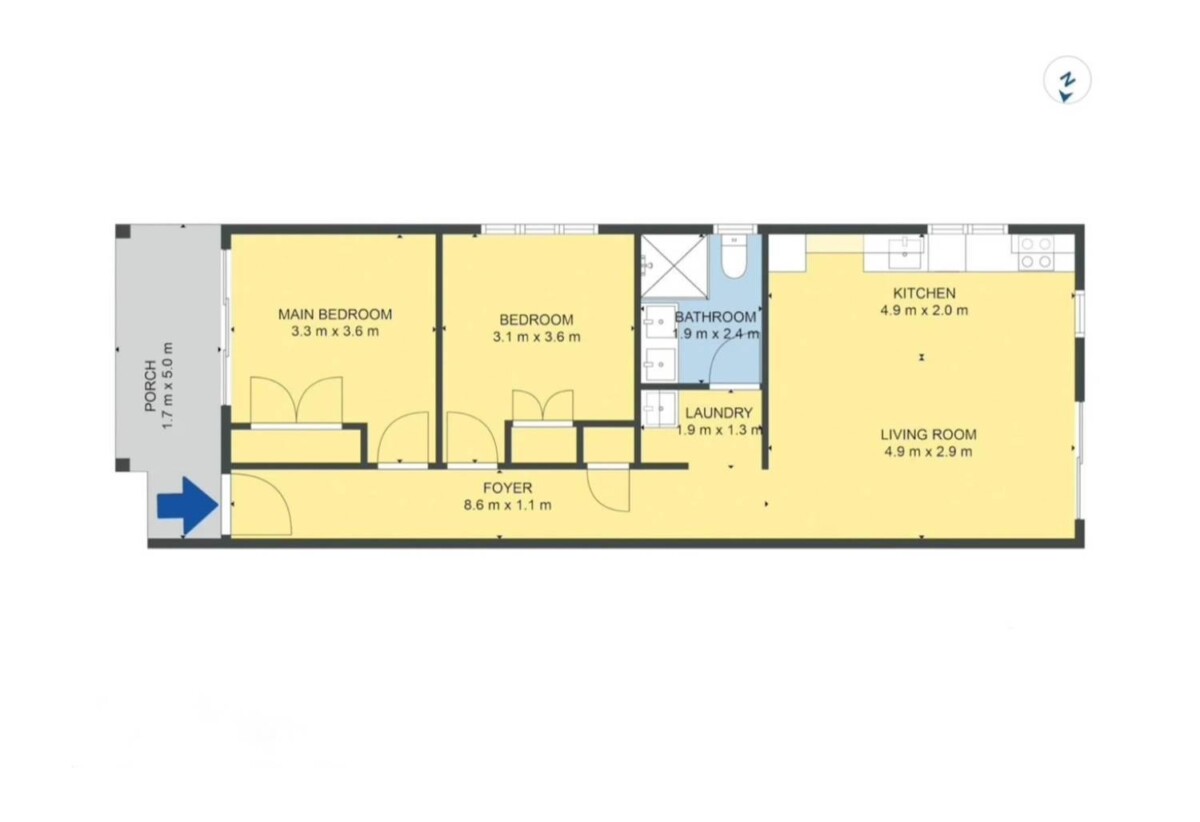 Bring Any Offer, 2 beds 1.5 baths house with car park on 161m2 section, 0.1 km to Ngakoroa School, 3.2 km to Rosehill College, 9 Noia Way, Drury, Auckland