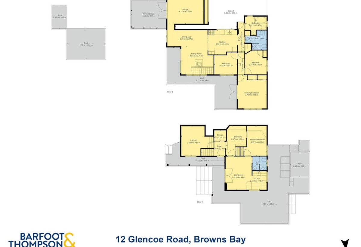 Home Plus Basement Flat & 885sqm Land, 12 Glencoe Road, Browns Bay, Auckland