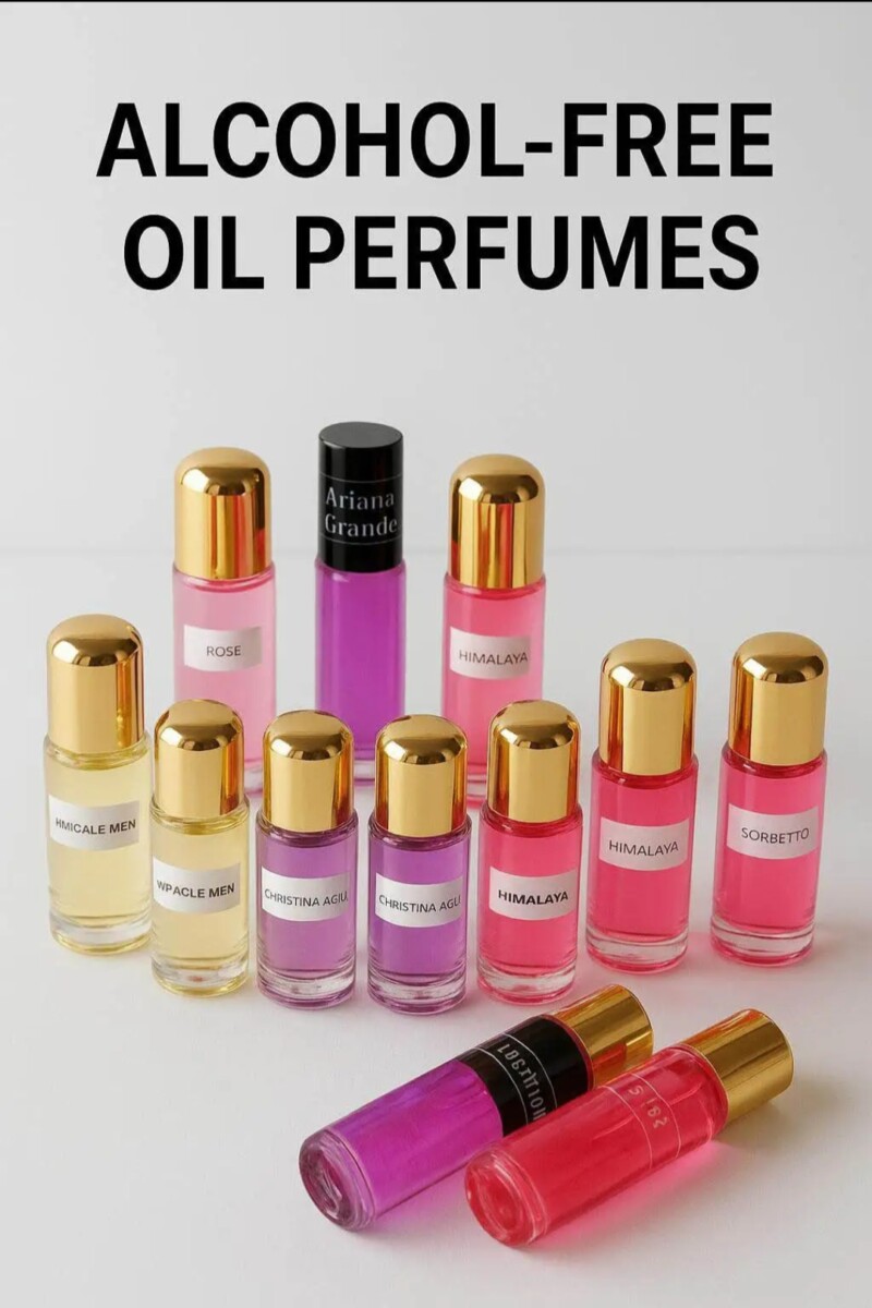 Fashionable Lingerie/Perfume Oils