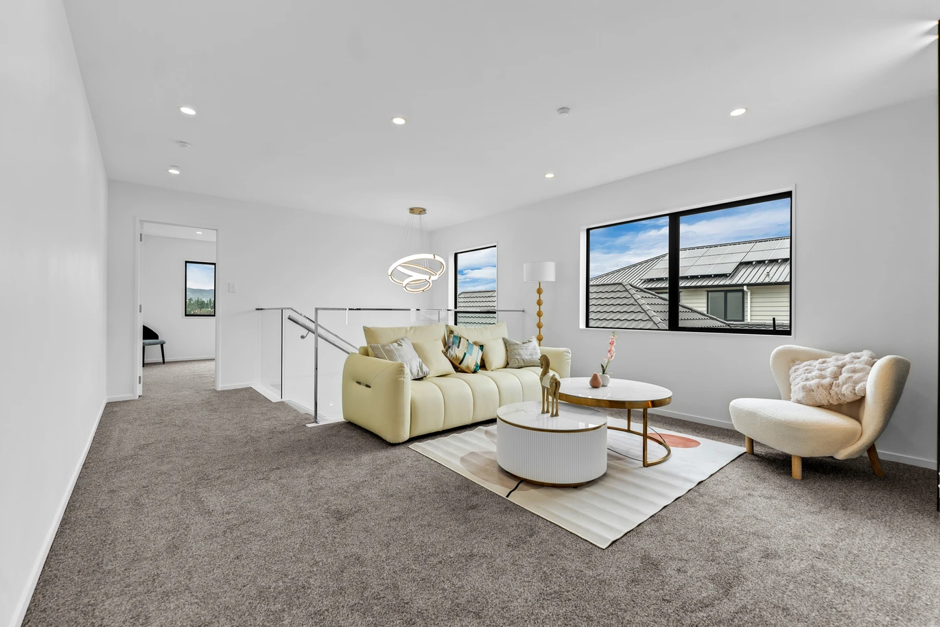 Brick-and-tile 5 beds house with Reserve Views, equipped with a music system, 22 Ahunga Road, Karaka, Auckland