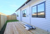 For rent. 4 bedrooms 2 bathrooms house, 6 Kobe Street, Karaka, Auckland, Available from Tue 14th Oct