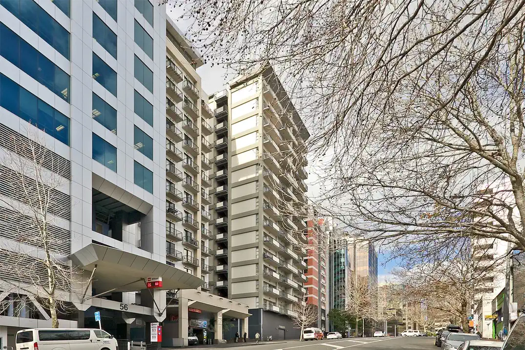 Double Grammar school zone, Freehold 2 beds 1 bath apartment, 53sqm plus a spacious balcony, 1.1 km to Auckland Girls’ Grammar School, 1.7 km to Auckland Grammar, 1110/76 Wakefield Street, City Centre, Auckland