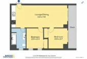 Double Grammar school zone, Freehold 2 beds 1 bath apartment, 53sqm plus a spacious balcony, 1.1 km to Auckland Girls’ Grammar School, 1.7 km to Auckland Grammar, 1110/76 Wakefield Street, City Centre, Auckland