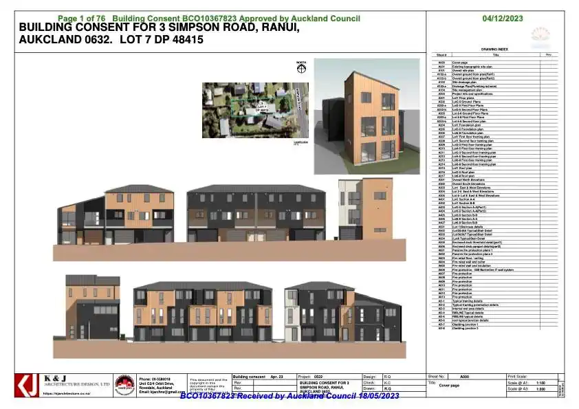 3 bedrooms house on 868m2 land, with RC, BC for 8 3-bedrooms townhouses, ready to build once the EPA extension is issued, 3 Simpson Road, Ranui, Auckland