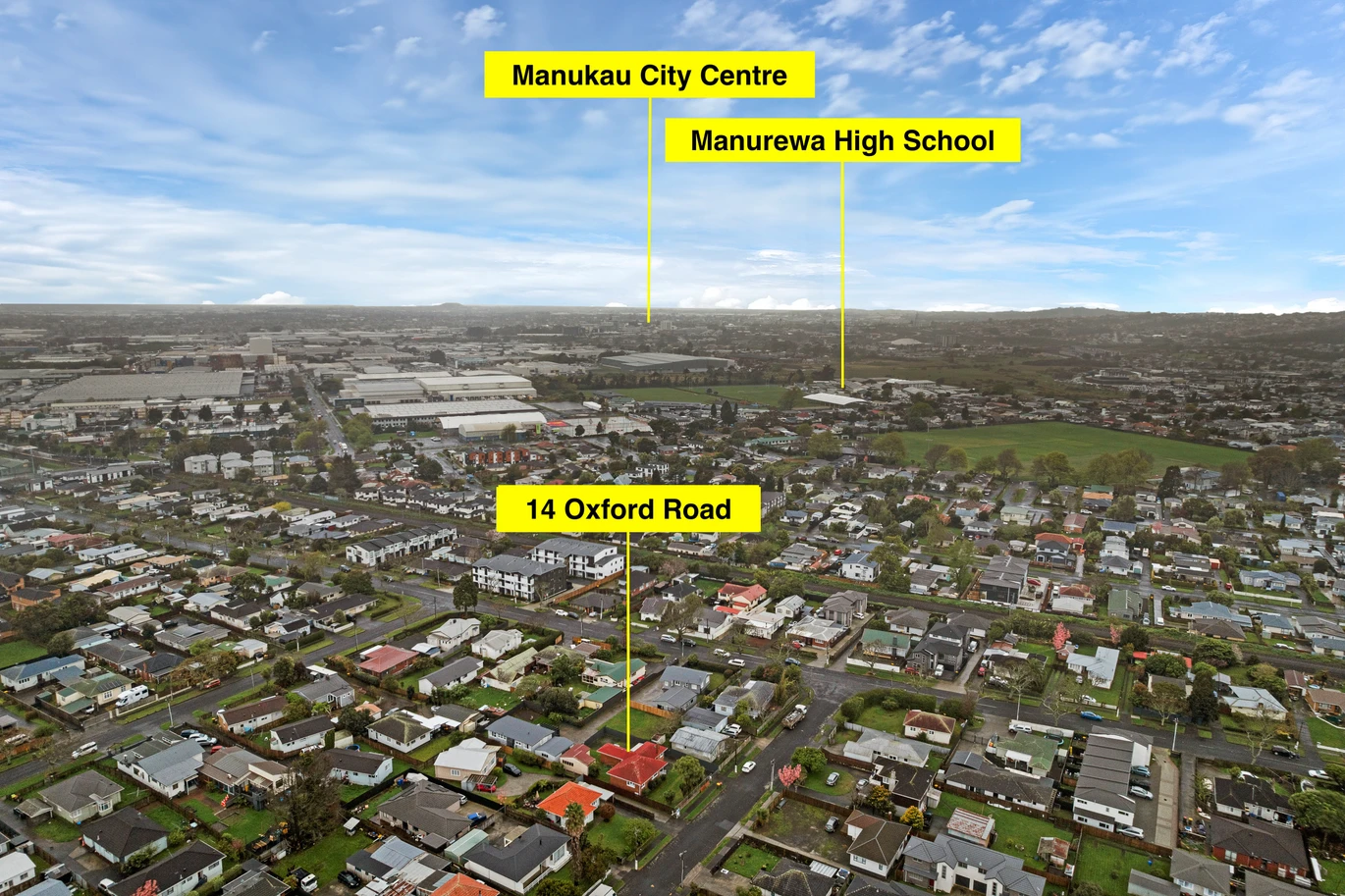 RENOVATED, 3 bedrooms house on 553m2 section, in the Heart of Manurewa, 14 Oxford Road, Manurewa, Auckland