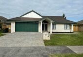 For rent, Short-term only, 5 beds 2 baths house, available 10th December, 18 Montecito Place, Golflands, Auckland