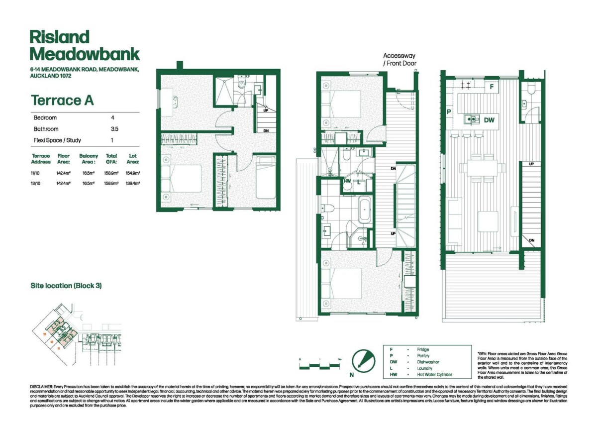 Massive Price Reduction, 3 beds + study 2.5 baths home with garage, zoned for Selwyn College, Baradene College, Remuera Intermediate, Meadowbank School, 4/10 Meadowbank Road, Meadowbank, Auckland
