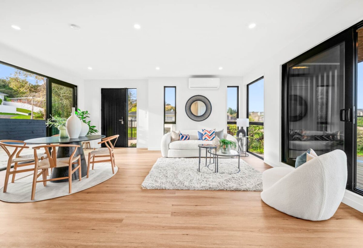Breathtaking wetland outlooks, and distant sea views, 33B St Peters Street, Northcote, Auckland