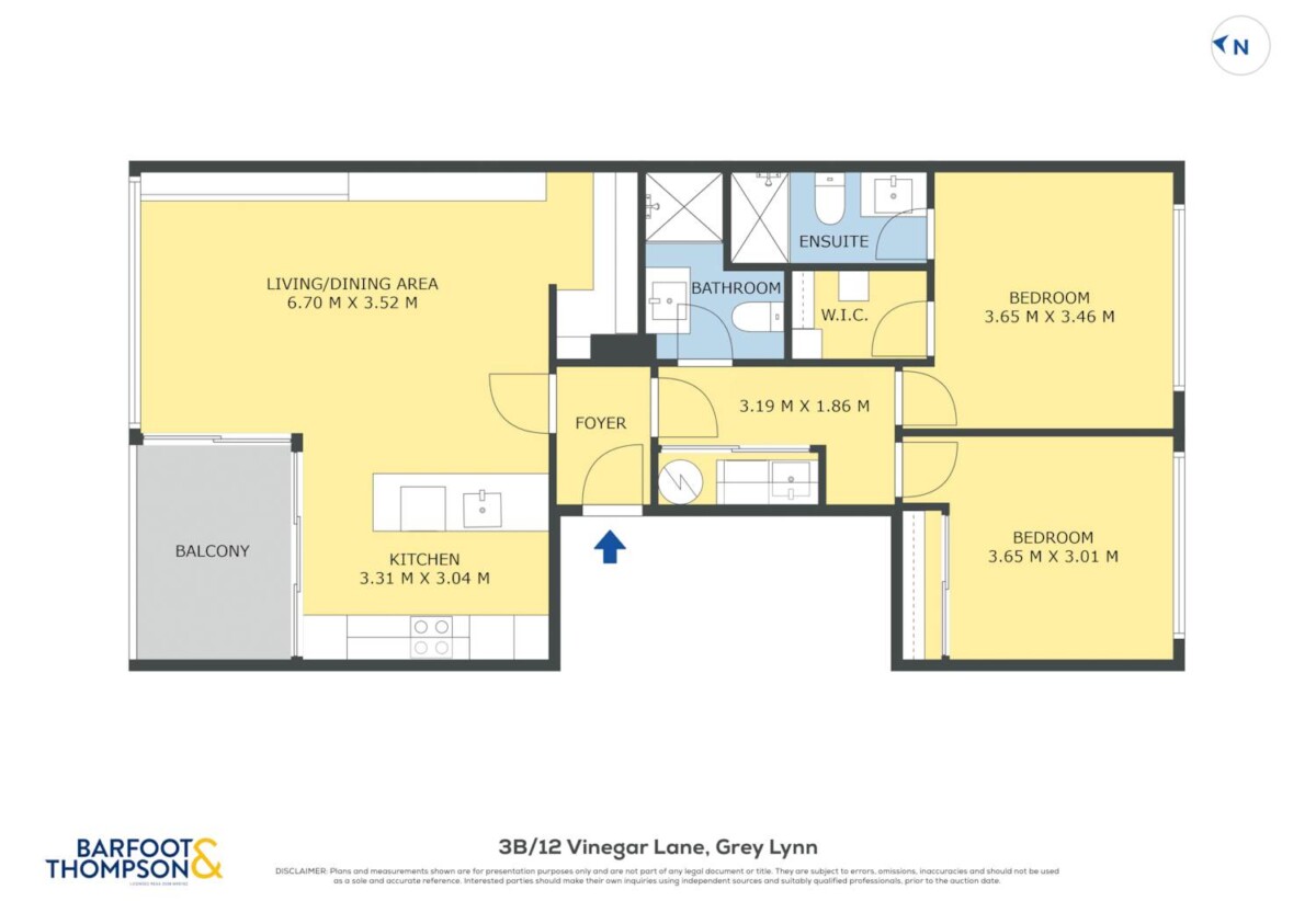 Motivated vendors, 2 beds 2 baths 2 car parks apartment, Everything you need is right on your doorstep, 302/12 Vinegar Lane, Grey Lynn, Auckland