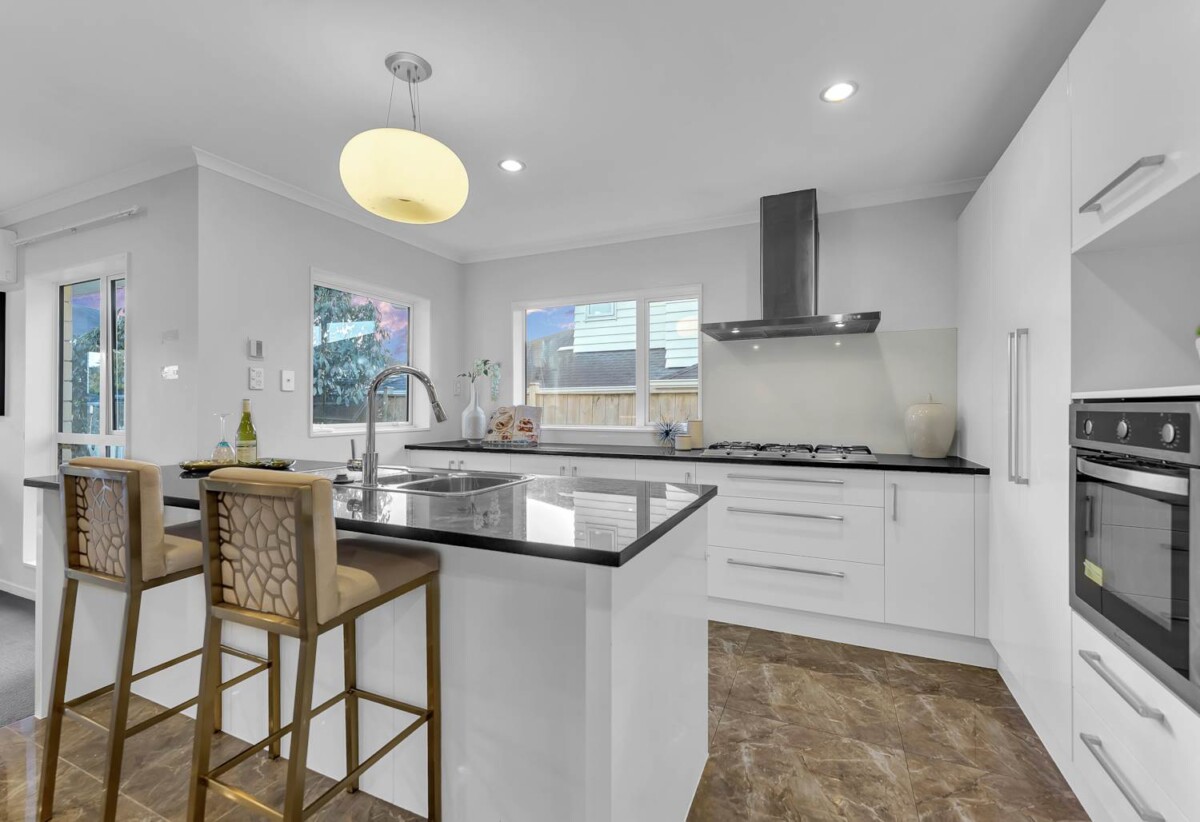 Zoned for excellent local schools, and Ormiston Shopping Centre nearby, 32 Castlederg Drive, Flat Bush, Auckland