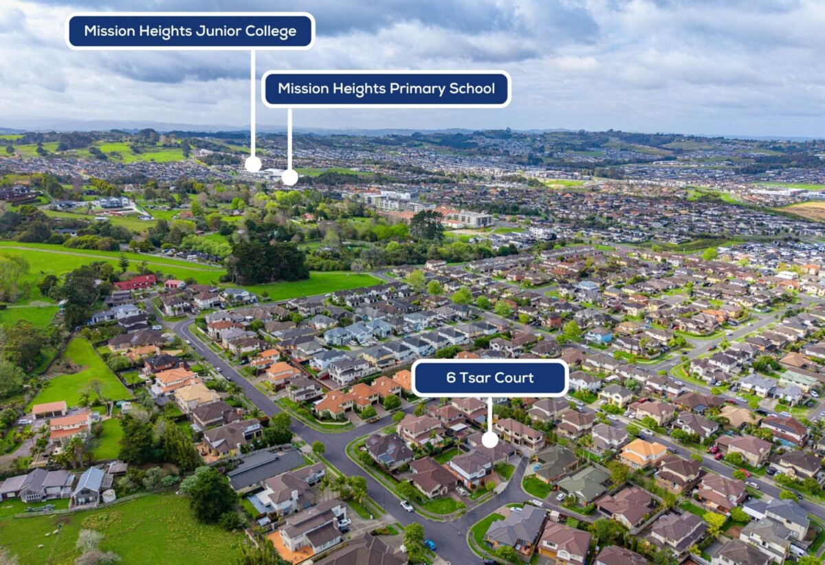 The location too is superb, The vendors’ new chapter is underway, 6 Tsar Court, Flat Bush, Auckland