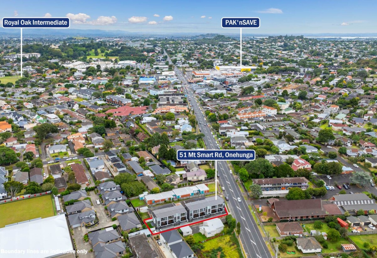 Developer’s Urgent Sales, Prime location—Cornwall Park, Royal Oak Shopping Centre, and Onehunga Mall, Lot 4/51 Mt Smart Road, Onehunga, Auckland