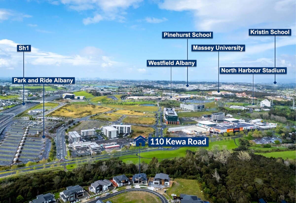 6 bedrooms on 3637m2 land, Westfield Albany’s shopping, dining, and entertainment are moments away, 110 Kewa Road, Albany, Auckland