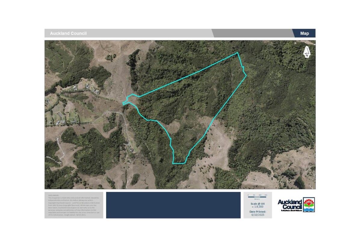 63.838 hectares lifestyle land, The vendor is motivated and ready to cash up, 210G Monowai Road, Wainui, Auckland