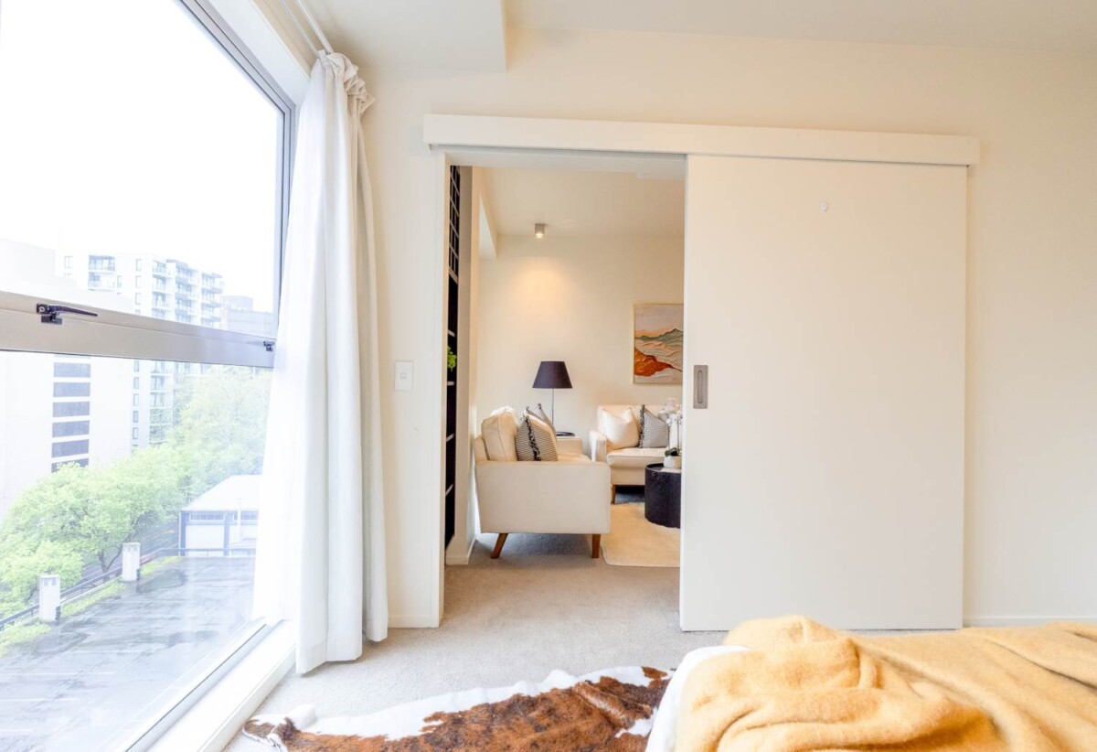 Auckland Girls’ Grammar School zone, Freehold 2 beds 1 bath apartment, 512/188 Hobson Street, City Centre, Auckland