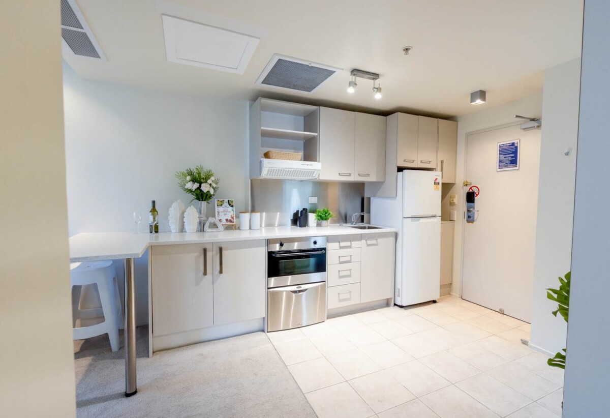 Auckland Girls’ Grammar School zone, Freehold 2 beds 1 bath apartment, 512/188 Hobson Street, City Centre, Auckland