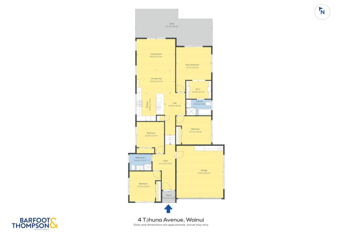 Single Level Premium Living in Arahill, 4 bedrooms on 518m² land, 4 Tahuna Avenue, Orewa, Auckland