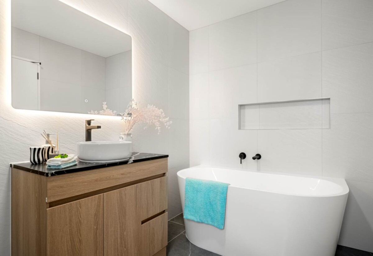 Around 5-minute drive puts you at Glenfield Mall, brand-new, freestanding 4 or 5 bedrooms, Lot 4/9 Malibu Grove, Bayview, aUCKLAND