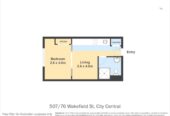 Live in Or Rent out by Uni Precinct, 507/76 Wakefield Street, City Centre, Auckland