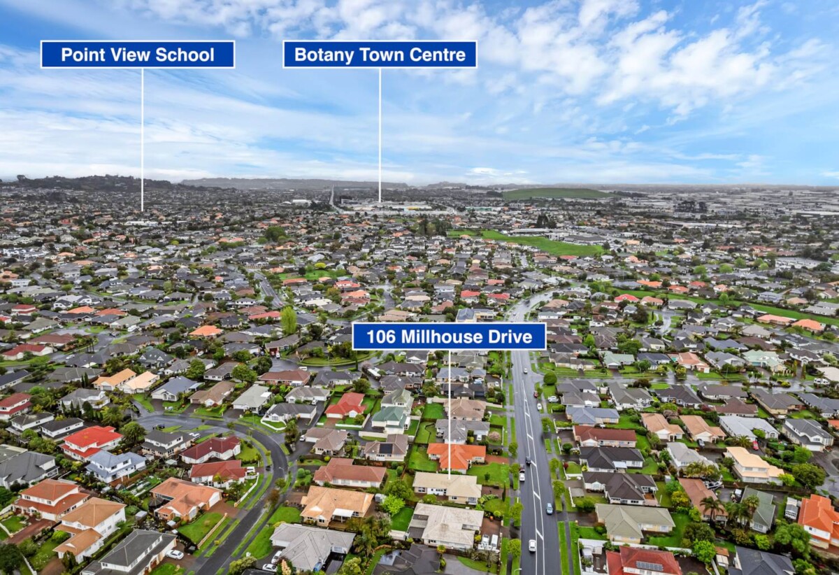 Solid, Spacious & Sun-Soaked 4 bedrooms house on 649m2 land, 106 Millhouse Drive, Northpark, Auckland