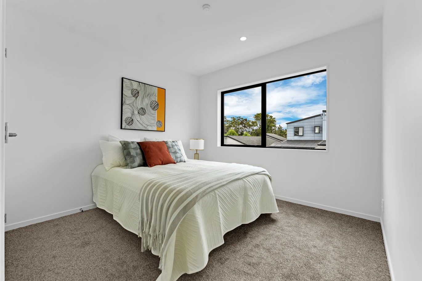 Brick-and-tile 5 beds house with Reserve Views, equipped with a music system, 22 Ahunga Road, Karaka, Auckland